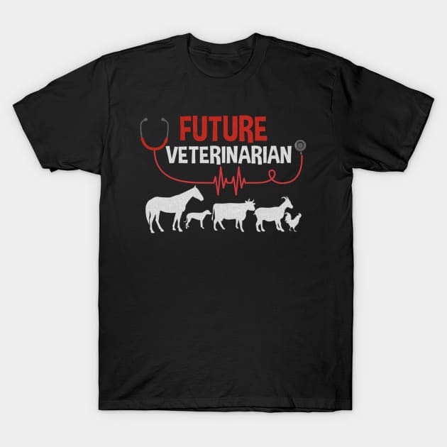 Future Veterinarian Vintage T-Shirt by levitskydelicia